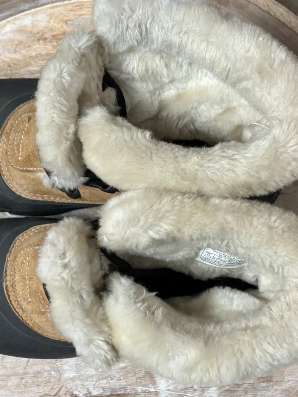 Sorel Snow Angel Lace Tan Waterproof Winter Boots 11